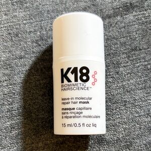 K18 Biomimetic Hairscience leave in molecular repair hair mask